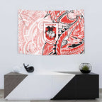 St George Illawarra Dragons Tapestry Polynesian Tribal Tattoo Pacific Sport Art