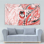 St George Illawarra Dragons Tapestry Polynesian Tribal Tattoo Pacific Sport Art