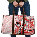 St George Illawarra Dragons Travel Bag Polynesian Tribal Tattoo Pacific Sport Art