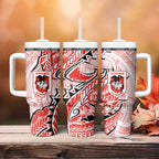 St George Illawarra Dragons Tumbler With Handle Polynesian Tribal Tattoo Pacific Sport Art