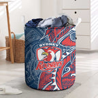 Sydney Roosters Laundry Basket Polynesian Tribal Tattoo Pacific Sport Art