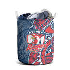 Sydney Roosters Laundry Basket Polynesian Tribal Tattoo Pacific Sport Art