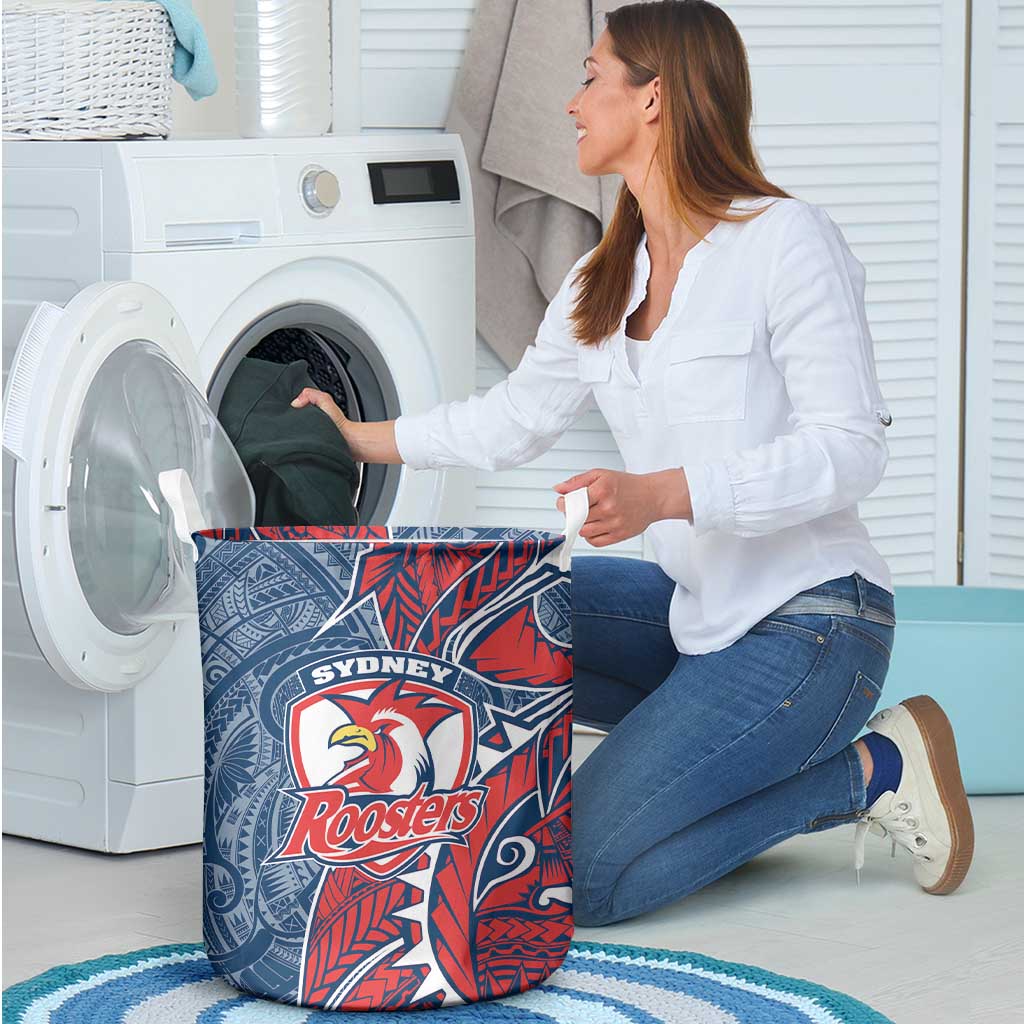 Sydney Roosters Laundry Basket Polynesian Tribal Tattoo Pacific Sport Art