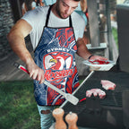 Sydney Roosters Apron Polynesian Tribal Tattoo Pacific Sport Art