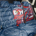 Sydney Roosters Back Car Seat Cover Polynesian Tribal Tattoo Pacific Sport Art