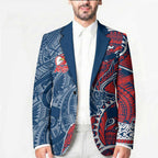 Sydney Roosters Blazer Polynesian Tribal Tattoo Pacific Sport Art