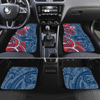 Sydney Roosters Car Mats Polynesian Tribal Tattoo Pacific Sport Art