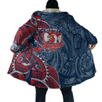 Sydney Roosters Cloak Polynesian Tribal Tattoo Pacific Sport Art