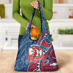 Sydney Roosters Grocery Bag Polynesian Tribal Tattoo Pacific Sport Art