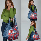 Sydney Roosters Grocery Bag Polynesian Tribal Tattoo Pacific Sport Art