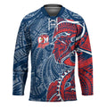 Sydney Roosters Hockey Jersey Polynesian Tribal Tattoo Pacific Sport Art