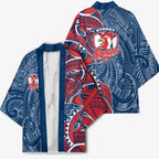 Sydney Roosters Kimono Polynesian Tribal Tattoo Pacific Sport Art