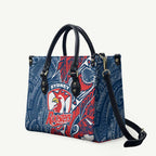 Sydney Roosters Leather Bag Polynesian Tribal Tattoo Pacific Sport Art