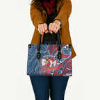 Sydney Roosters Leather Bag Polynesian Tribal Tattoo Pacific Sport Art