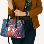 Sydney Roosters Leather Bag Polynesian Tribal Tattoo Pacific Sport Art