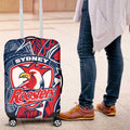 Sydney Roosters Luggage Cover Polynesian Tribal Tattoo Pacific Sport Art
