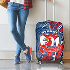 Sydney Roosters Luggage Cover Polynesian Tribal Tattoo Pacific Sport Art