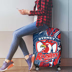 Sydney Roosters Luggage Cover Polynesian Tribal Tattoo Pacific Sport Art