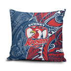 Sydney Roosters Pillow Cover Polynesian Tribal Tattoo Pacific Sport Art