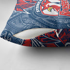 Sydney Roosters Pillow Cover Polynesian Tribal Tattoo Pacific Sport Art
