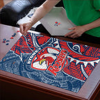 Sydney Roosters Puzzle Polynesian Tribal Tattoo Pacific Sport Art