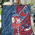 Sydney Roosters Quilt Polynesian Tribal Tattoo Pacific Sport Art