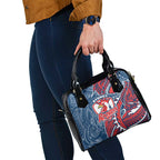 Sydney Roosters Shoulder Handbag Polynesian Tribal Tattoo Pacific Sport Art