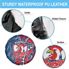 Sydney Roosters Spare Tire Cover Polynesian Tribal Tattoo Pacific Sport Art