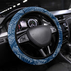 Sydney Roosters Steering Wheel Cover Polynesian Tribal Tattoo Pacific Sport Art