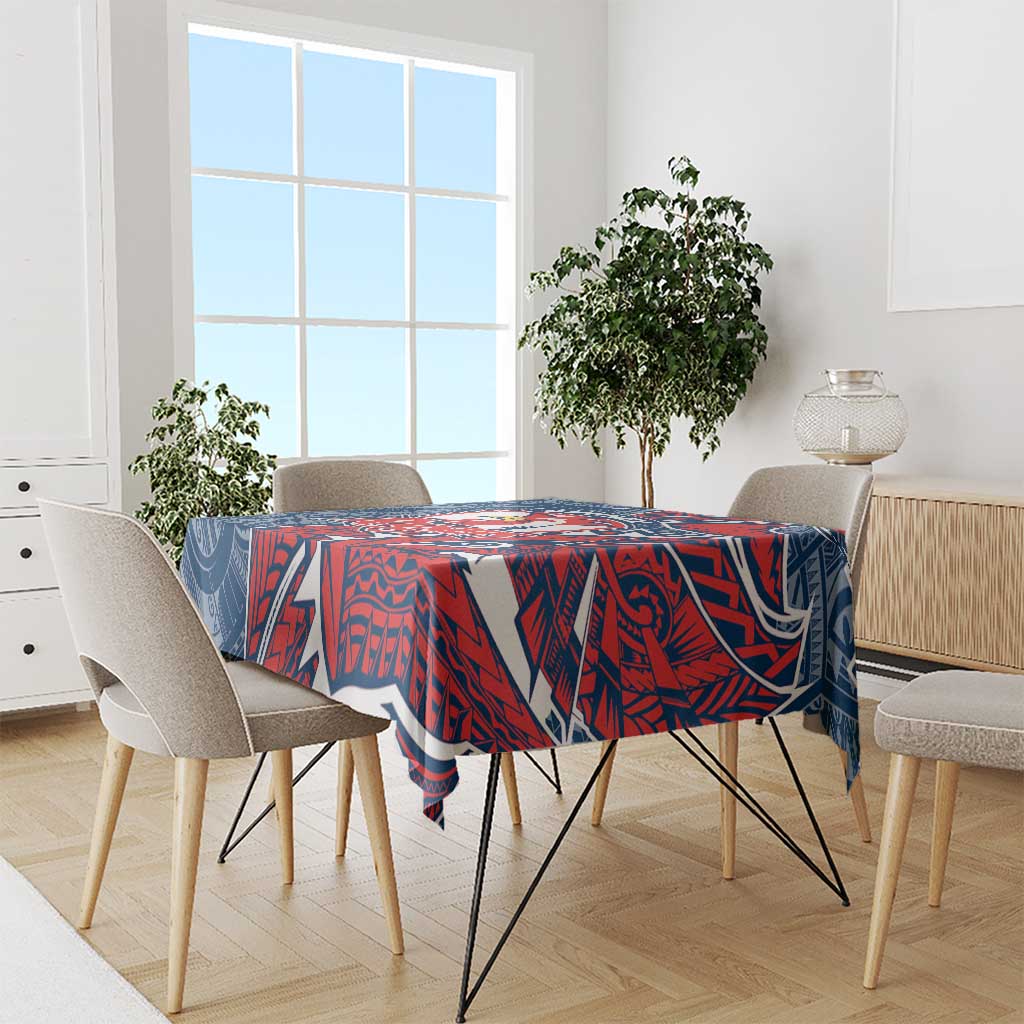 Sydney Roosters Tablecloth Polynesian Tribal Tattoo Pacific Sport Art