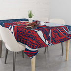Sydney Roosters Tablecloth Polynesian Tribal Tattoo Pacific Sport Art