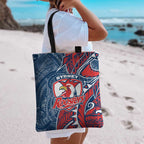Sydney Roosters Tote Bag Polynesian Tribal Tattoo Pacific Sport Art