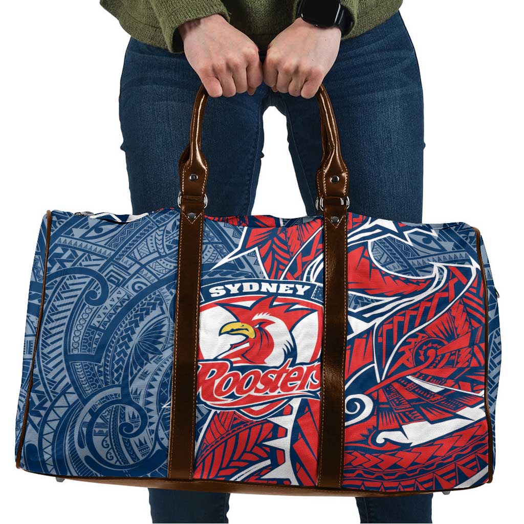 Sydney Roosters Travel Bag Polynesian Tribal Tattoo Pacific Sport Art