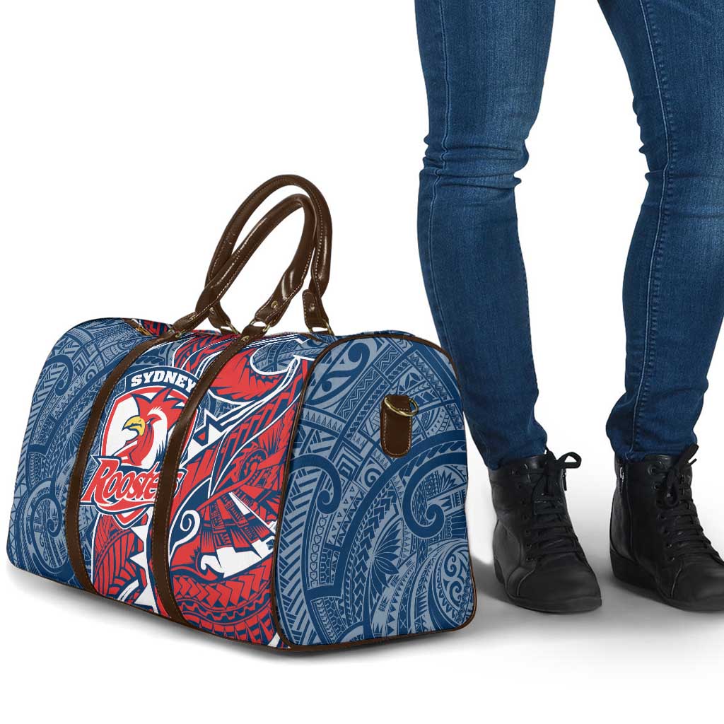 Sydney Roosters Travel Bag Polynesian Tribal Tattoo Pacific Sport Art