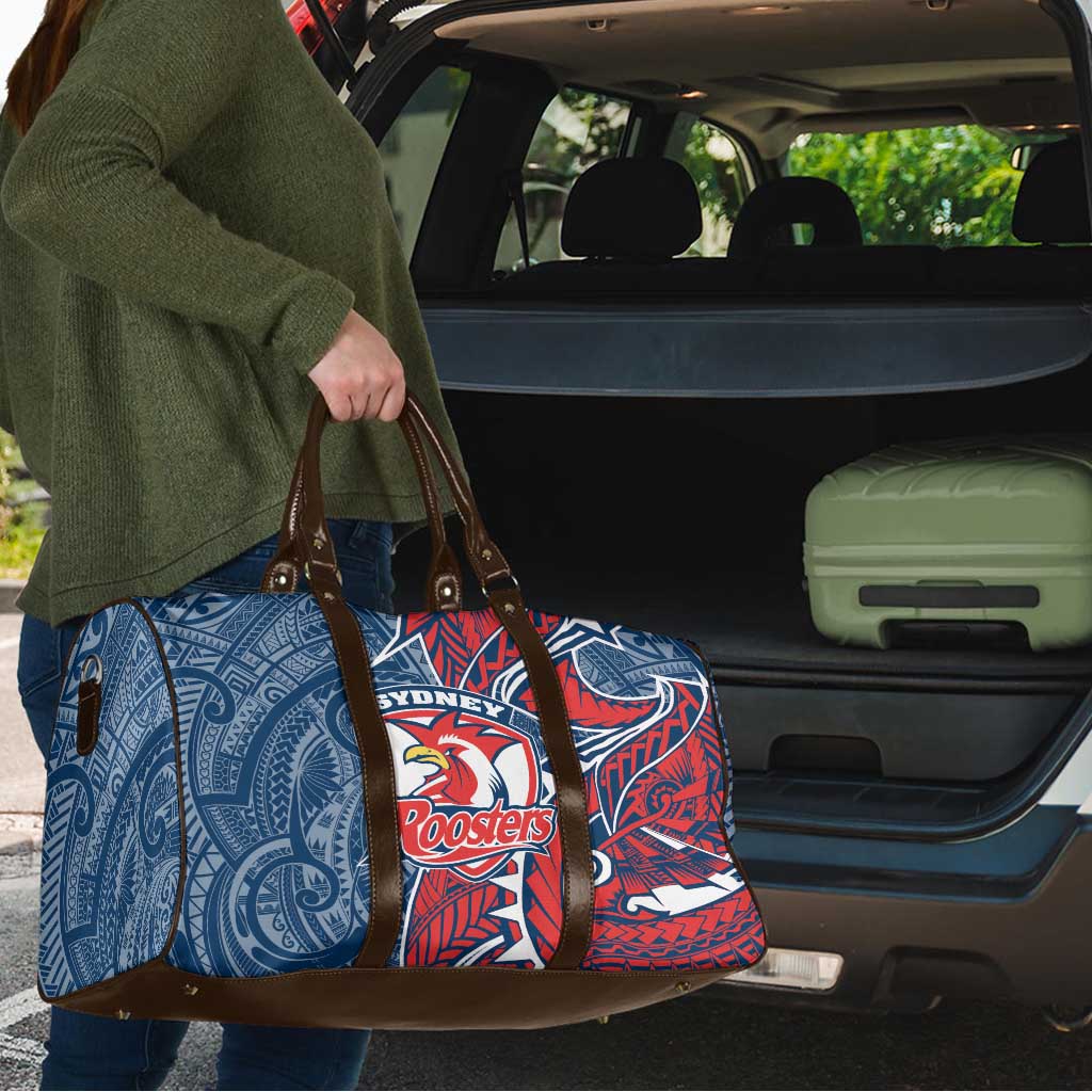 Sydney Roosters Travel Bag Polynesian Tribal Tattoo Pacific Sport Art