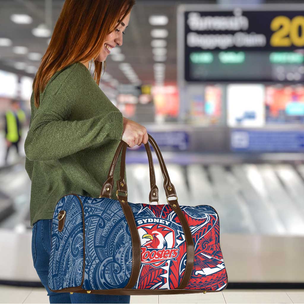 Sydney Roosters Travel Bag Polynesian Tribal Tattoo Pacific Sport Art