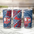 Sydney Roosters Tumbler Cup Polynesian Tribal Tattoo Pacific Sport Art