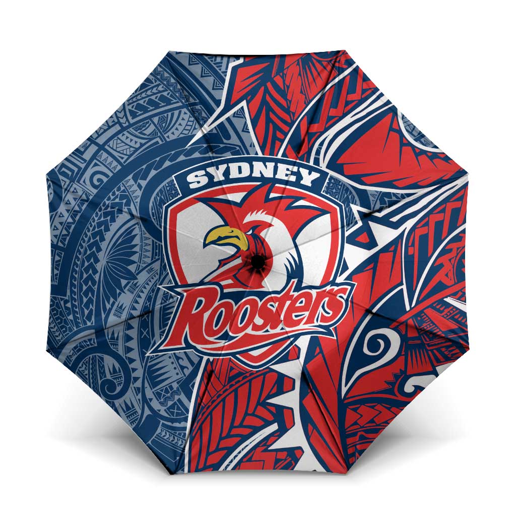 Sydney Roosters Umbrella Polynesian Tribal Tattoo Pacific Sport Art