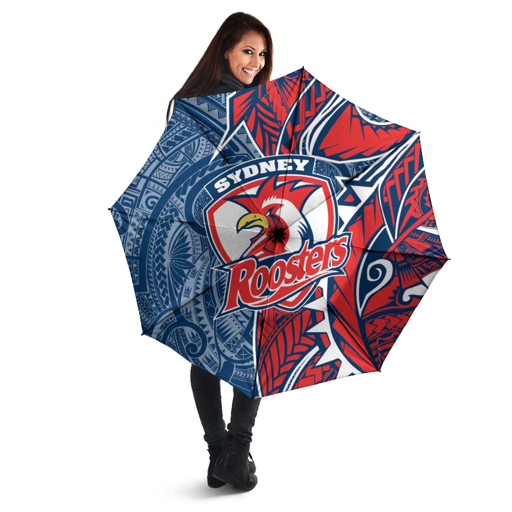 Sydney Roosters Umbrella Polynesian Tribal Tattoo Pacific Sport Art