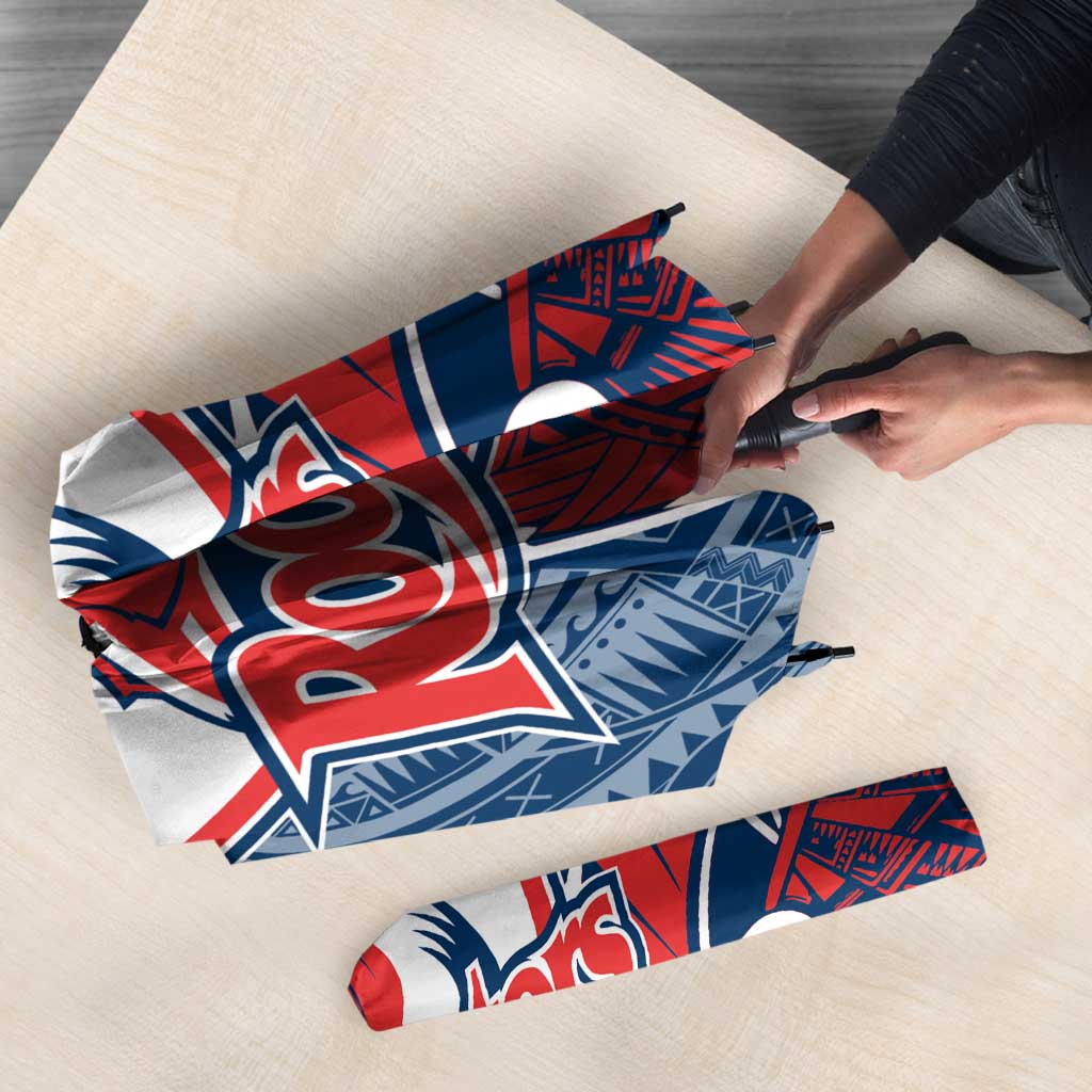 Sydney Roosters Umbrella Polynesian Tribal Tattoo Pacific Sport Art