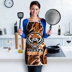 Wests Tigers Apron Polynesian Tribal Tattoo Pacific Sport Art