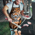 Wests Tigers Apron Polynesian Tribal Tattoo Pacific Sport Art