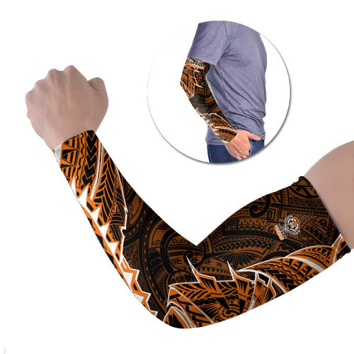 Wests Tigers Arm Sleeves Polynesian Tribal Tattoo Pacific Sport Art