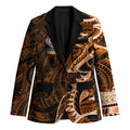 Wests Tigers Blazer Polynesian Tribal Tattoo Pacific Sport Art