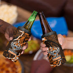 Wests Tigers 4 in 1 Can Cooler Tumbler Polynesian Tribal Tattoo Pacific Sport Art