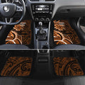 Wests Tigers Car Mats Polynesian Tribal Tattoo Pacific Sport Art