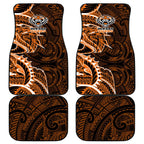 Wests Tigers Car Mats Polynesian Tribal Tattoo Pacific Sport Art
