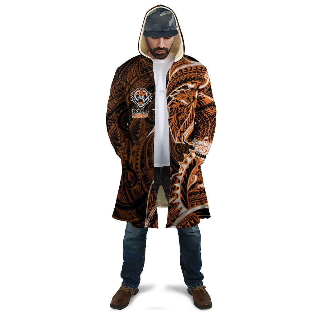 Wests Tigers Cloak Polynesian Tribal Tattoo Pacific Sport Art