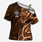 Wests Tigers Cross Shoulder Shirt Polynesian Tribal Tattoo Pacific Sport Art
