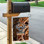 Wests Tigers Garden Flag Polynesian Tribal Tattoo Pacific Sport Art